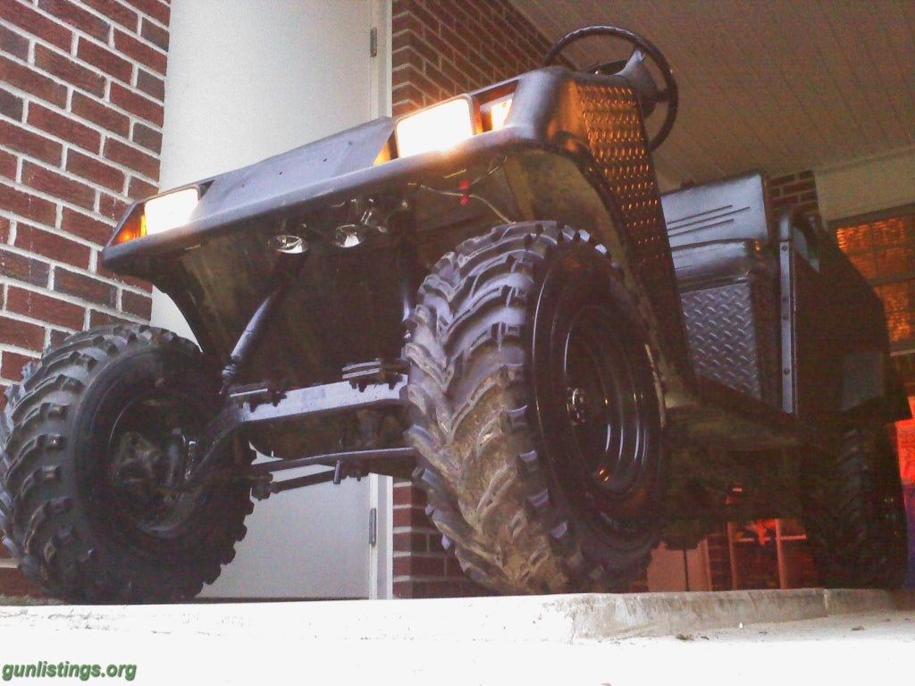 Misc Lifted EZ-GO Gas Golf Cart Utility Vehicle