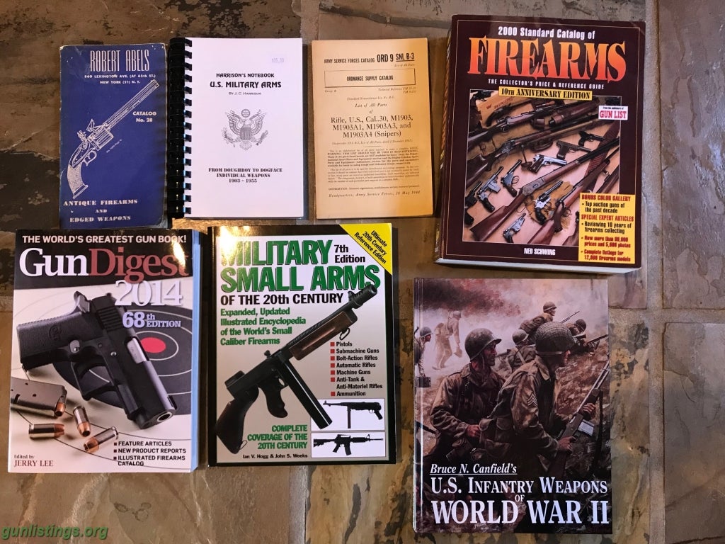 Misc M-1 .30 Carbine, 1903, Garand, Etc 31 Books