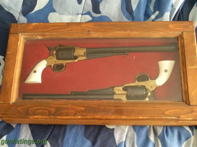 Pistols 1858 Blackpowder Remington Pistols By Pietta