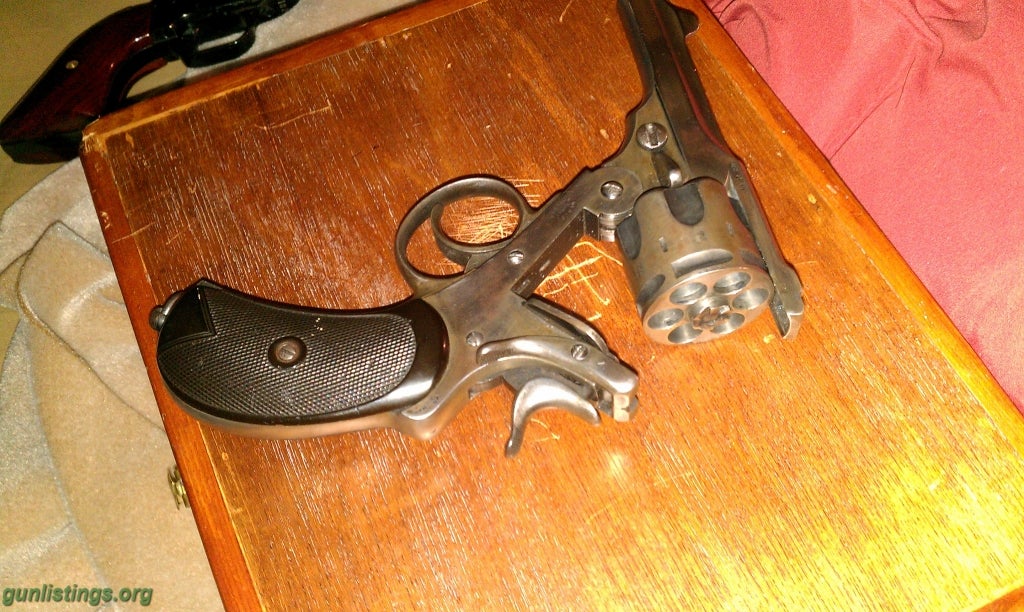 Pistols Webley Mark 1 125yr Old Revolver