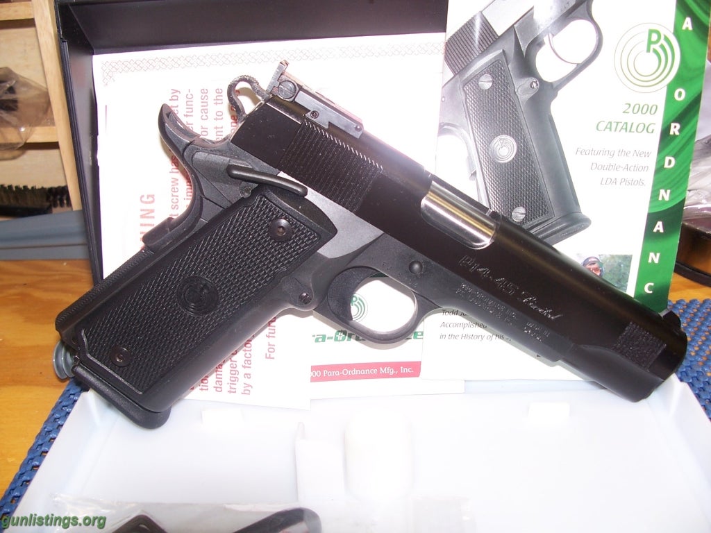 Gunlistingsorg Pistols 1911 Para Ordnance P14 45 Limited