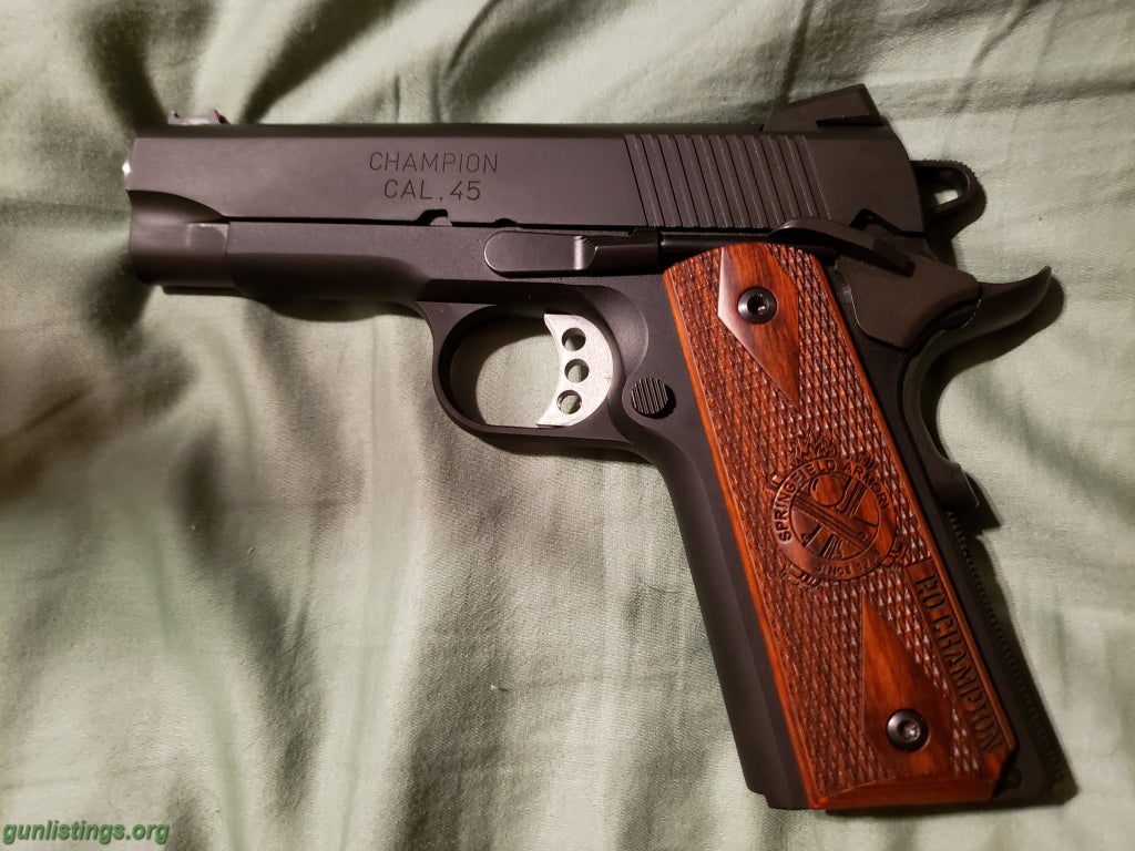 Pistols 1911 Springfield .45 LW Range Officer