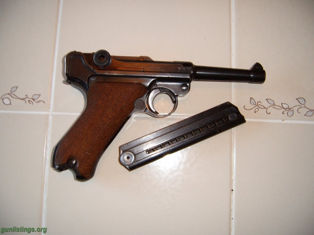 Pistols 1941 German Luger