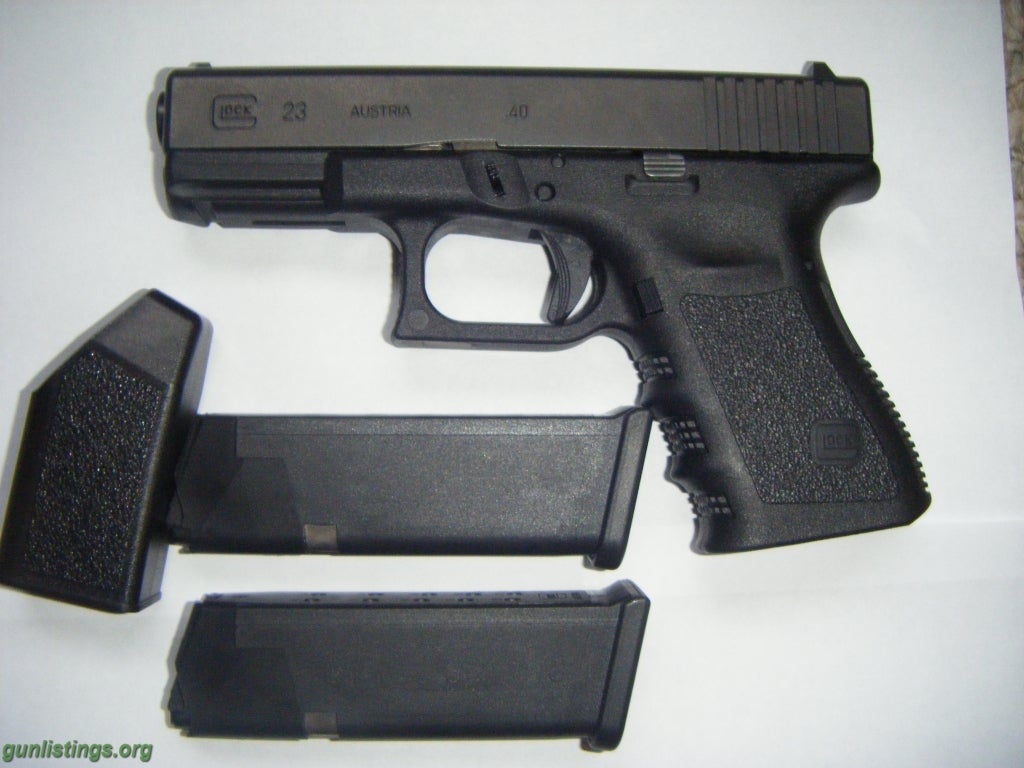 Pistols 23 GLOCK FOR SALE OR TRADE