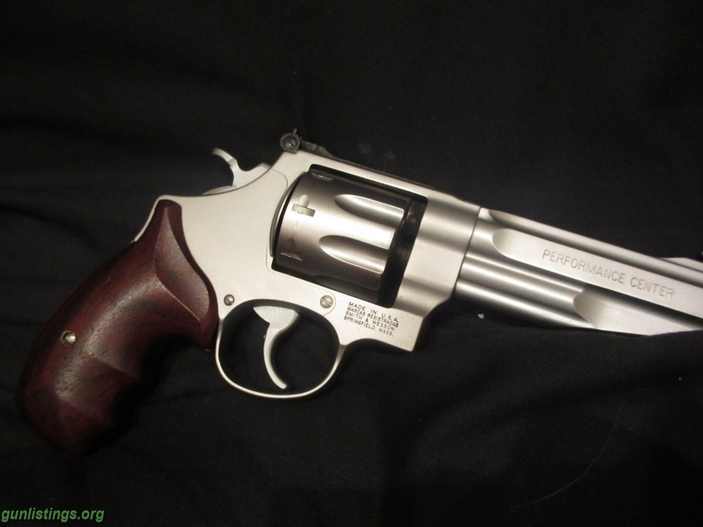 Pistols 8 Shot Revolver Smith And Wesson 357 Magnum 38 Special 7151