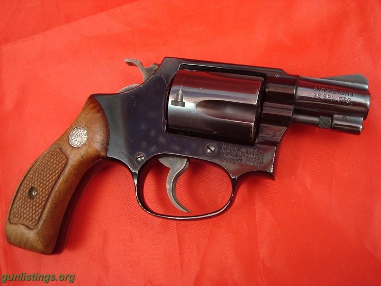 Pistols S&W Model 37 Airweight Revolver 38 SPL