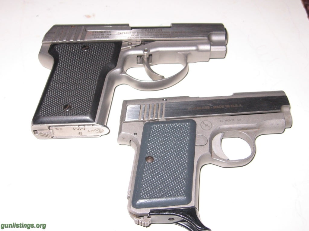 Pistols AMT 9mm And .380 Backup