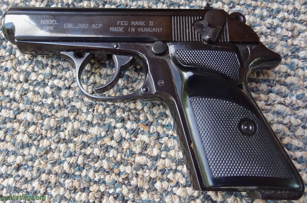 Pistols APK FEG Mark II (PPK Copy) .380 Auto