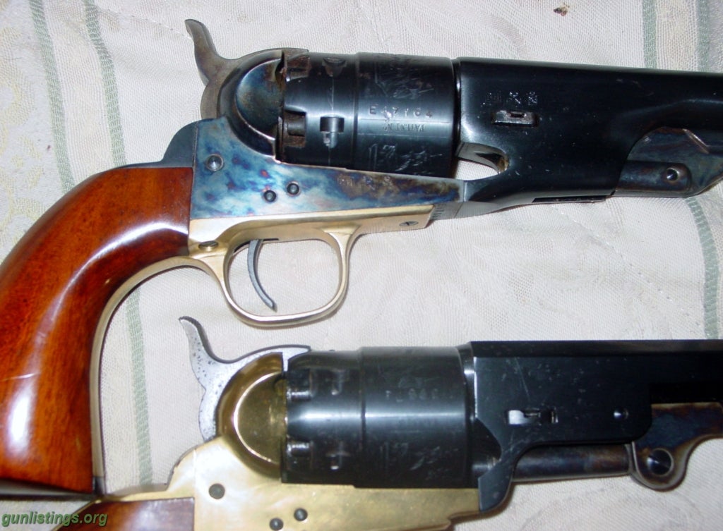 Pistols Armi San Marco 44 Cal Black Powder Revolvers