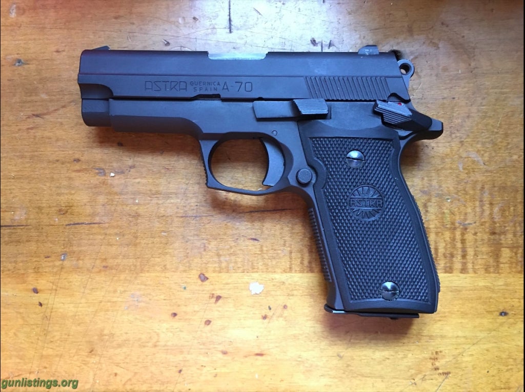 Pistols Astra A70, 9mm