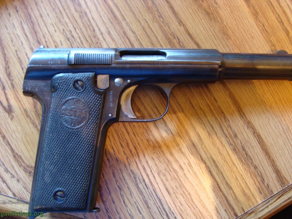 Pistols Astra Model 400 9mm Largo REDUCED