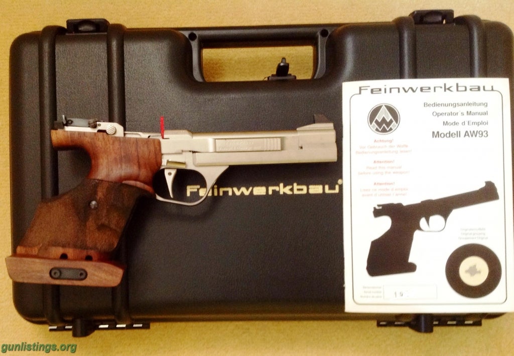 Pistols AW93 Feinwerkbau Pistol