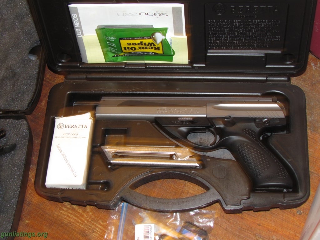 Pistols Baretta U22 Neos With Carbine Rifle Kit