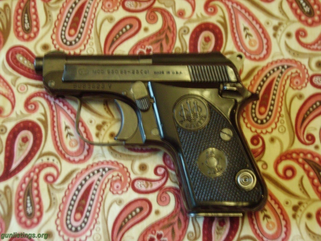 Pistols Beretta 25 Cal.