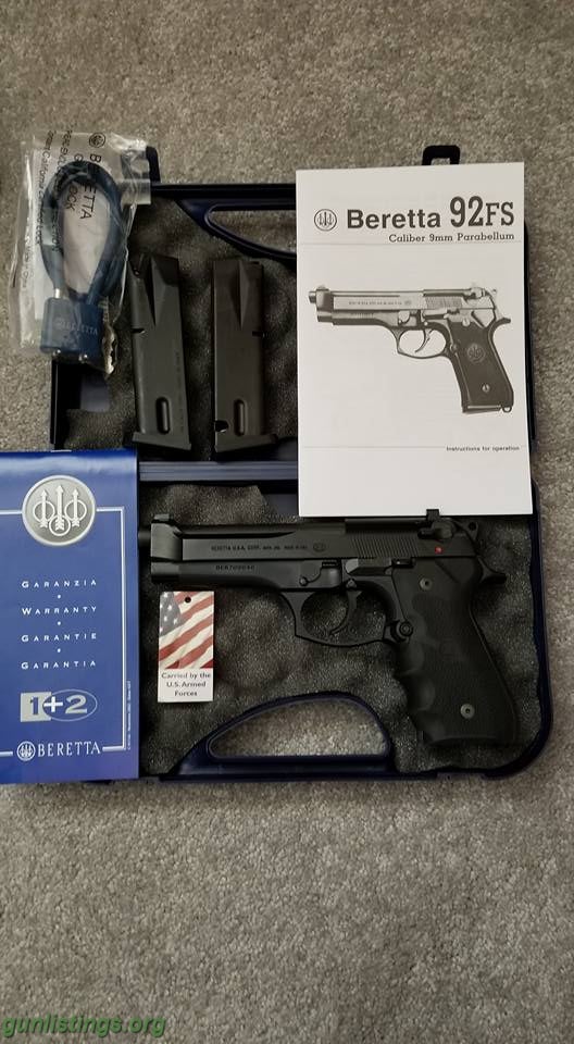 Gunlistings.org - Pistols Beretta 92FS 9mm