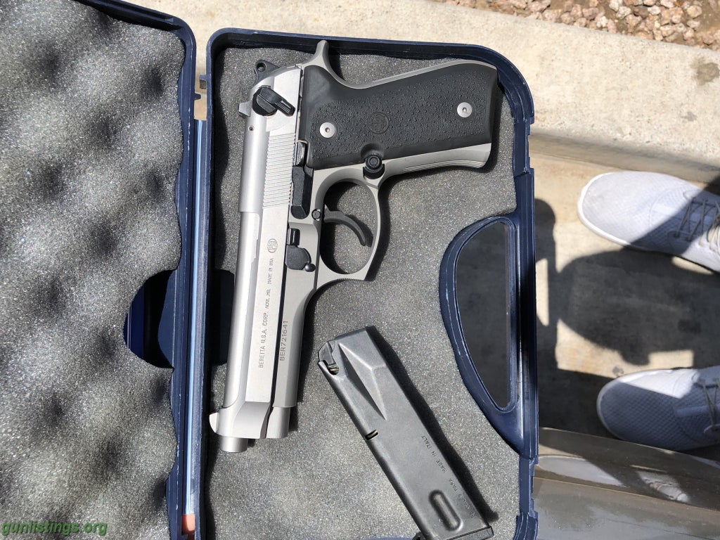 Pistols Beretta 92FS Stainless Steel