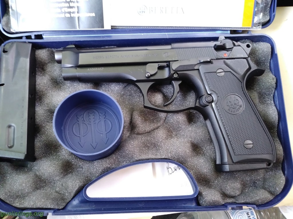 Pistols Beretta 9 Mm New In Box