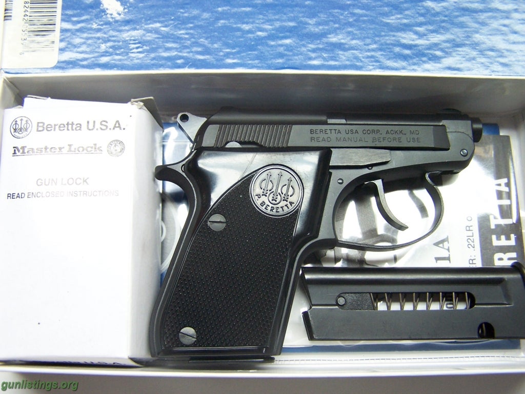 Pistols Beretta Model 21A Bobcat In 22 LR (price Reduced)