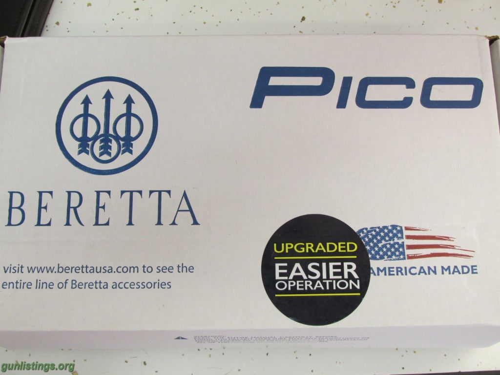 Pistols Beretta Pico 380acp, 6rd, Inox, Like New Condition