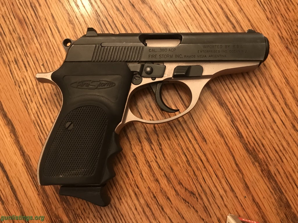 Pistols Bersa 380 Firestorm PKG