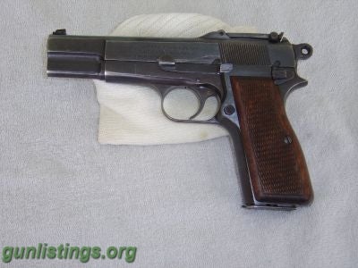 Pistols Browning FN Hi Power Pre WWII SS