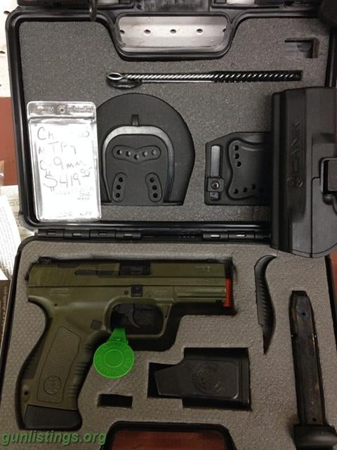 Pistols CANIK TP9 OD GREEN