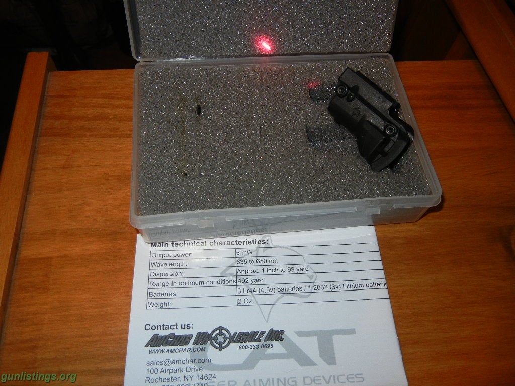 Pistols CAT Laser Aiming Device (for Glock Pistols)