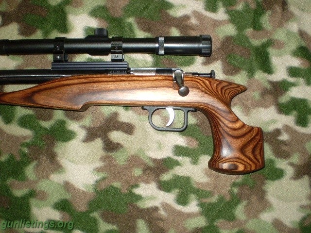 Gunlistings.org - Pistols CHIPMUNK 22LR PISTOL. DELUXE LAMINATE STOCK