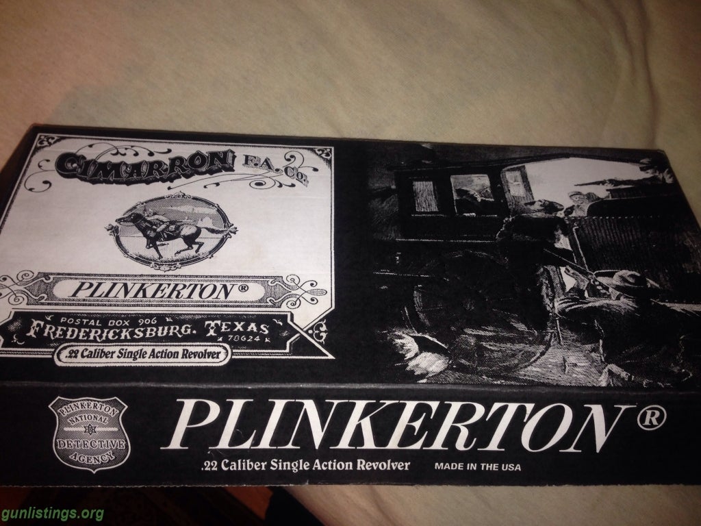 Pistols Cimarron Plinkerton 22/22mag Revolver