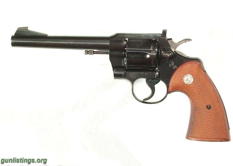 Pistols COLT .22 OFFICERS MODEL MATCH REVOLVER