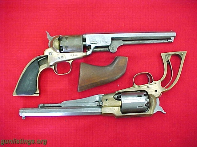 Gunlistings.org - Pistols Colt 1851 .36 Cal. & Remington .44 Revolvers