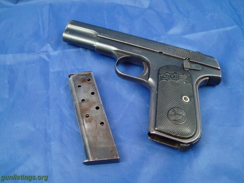 Pistols COLT 1903 Hammerless .32 ACP Pocket Pistol 4 Digit SN