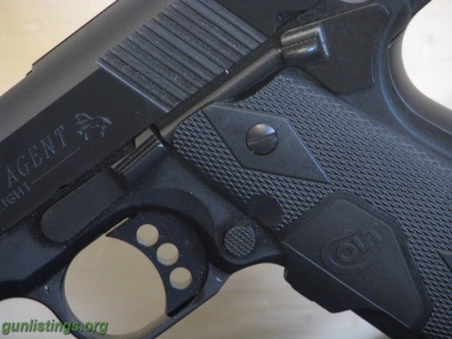 Pistols Colt 1911 Agent Laser Grip