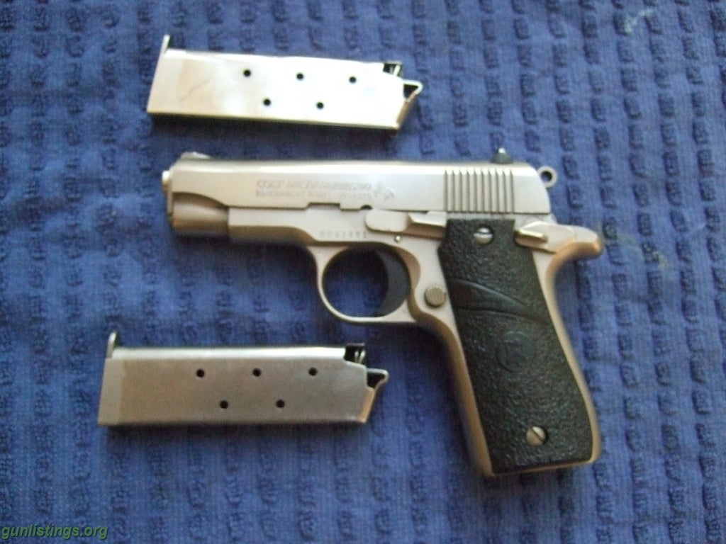 Pistols Colt 380 ACP