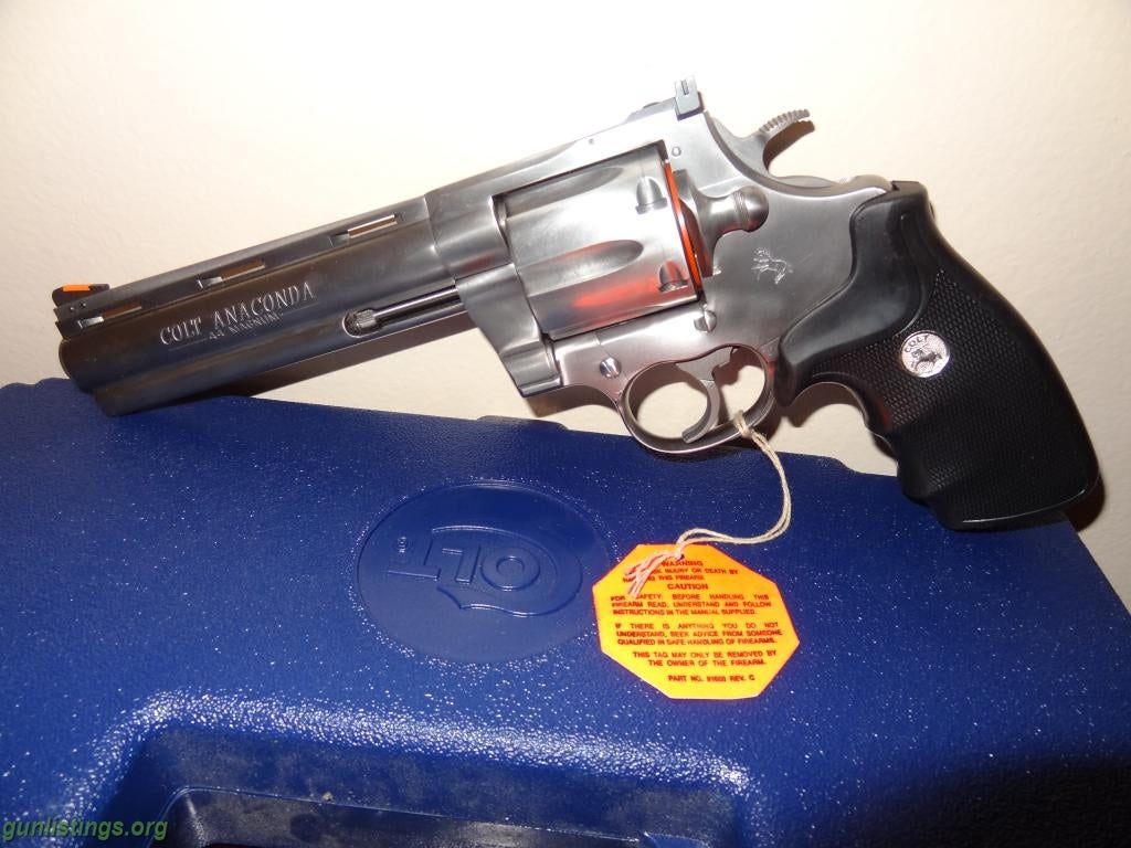 Gunlistings.org - Pistols Colt -- Anaconda, .44 Cal. 6 Magnum Stainless ...