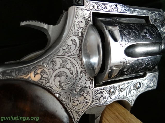 Pistols Colt Anaconda Fully Engraved Revolver