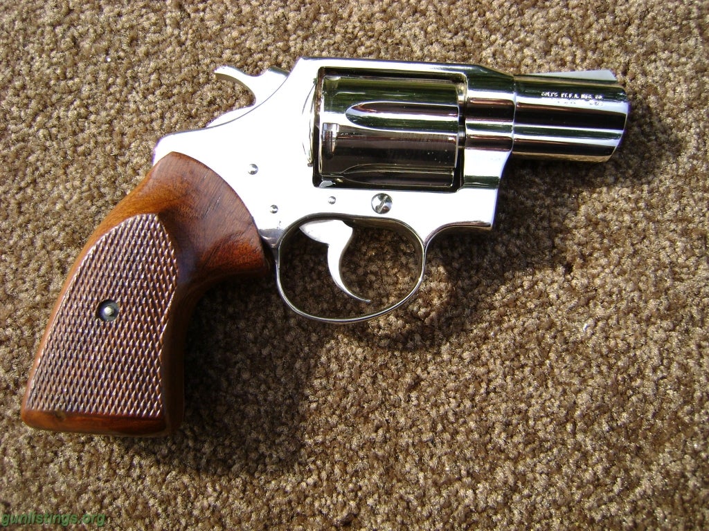 Pistols Colt Cobra Nickel