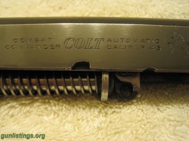 Pistols Colt Combat Commander Slide