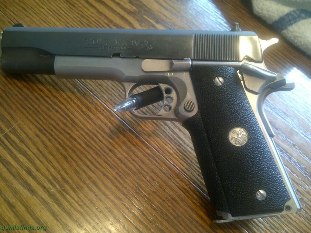 Pistols COLT COMBAT ELITE TWO TONE .45 1911 ALL ORIGINAL