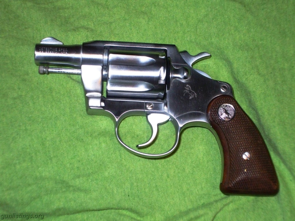 Pistols Colt Detective Special Nickle 2