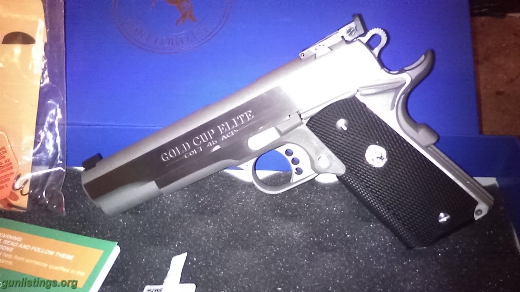 Pistols Colt Gold Cup Elite Limited Edition!!