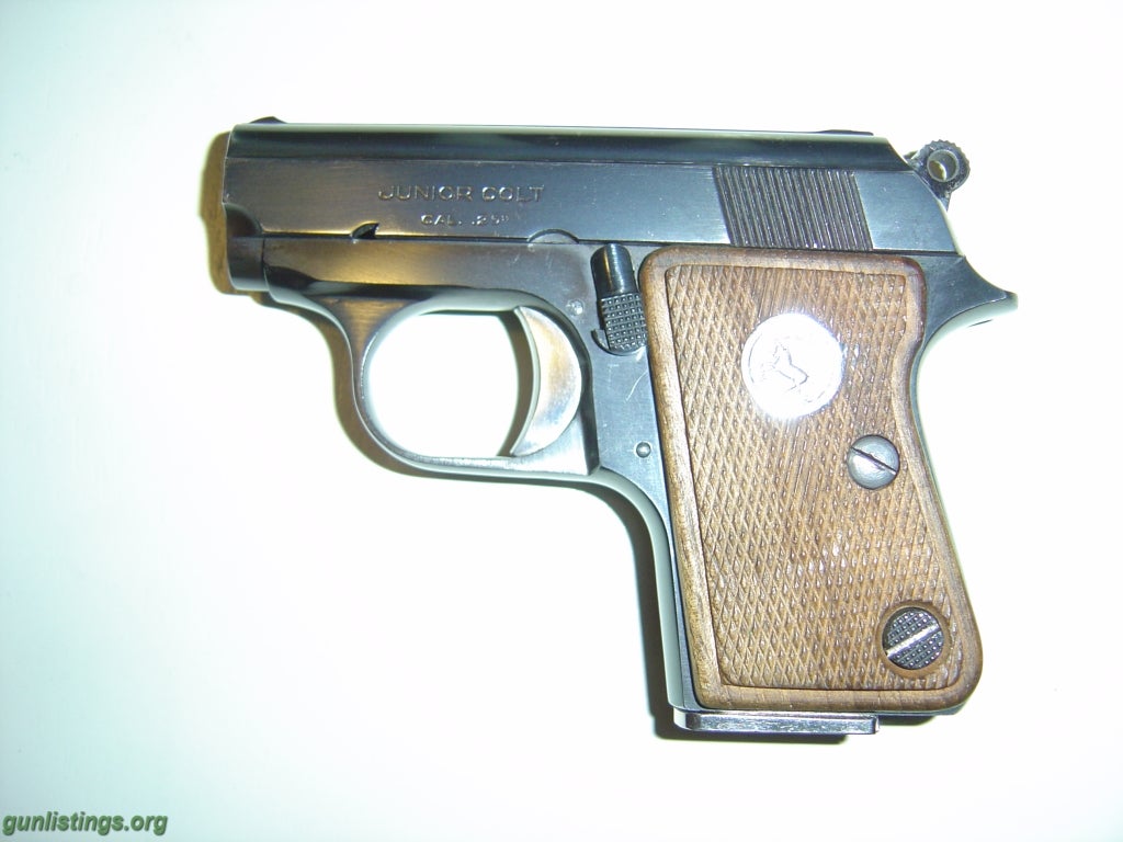 Pistols Colt Junior .25 Semi Auto