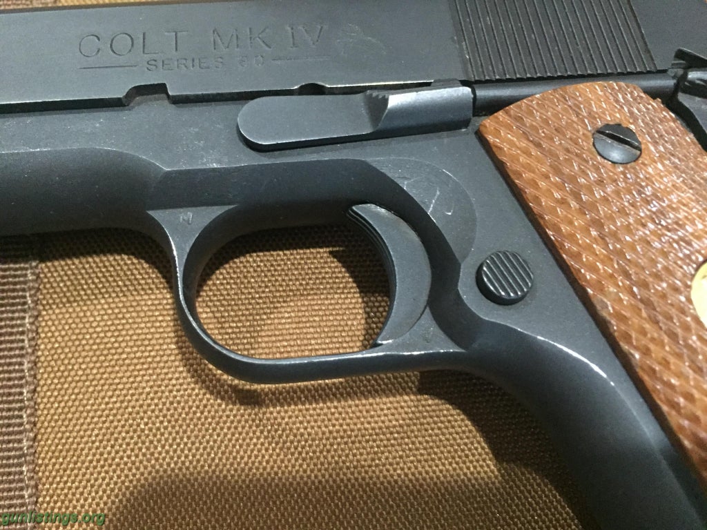 Pistols COLT MARK IV Officer's ACP Series 80 .45