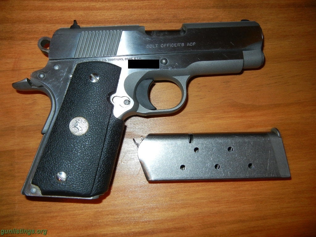 Pistols Colt MK IV Officer 45acp