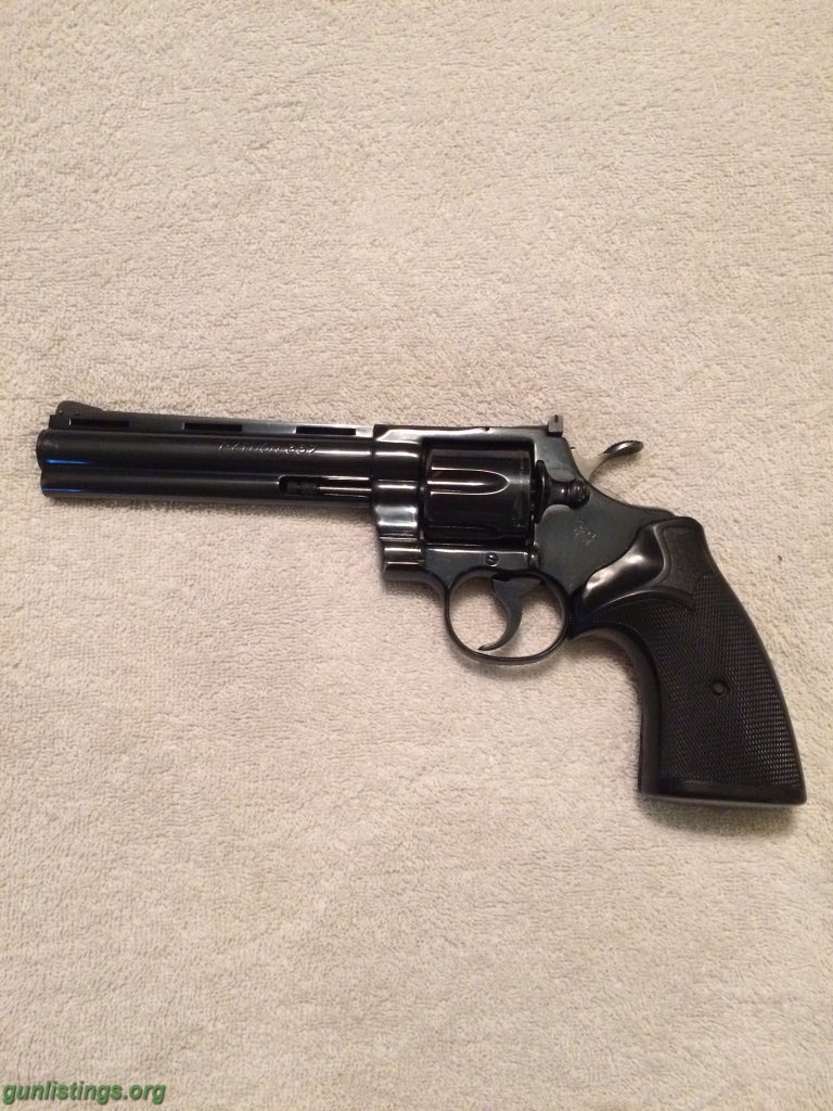 Pistols Colt Python 1983