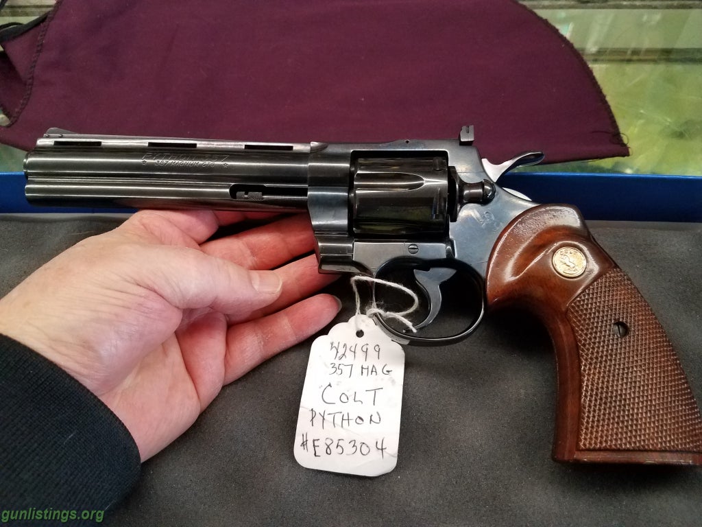 Pistols Colt Python