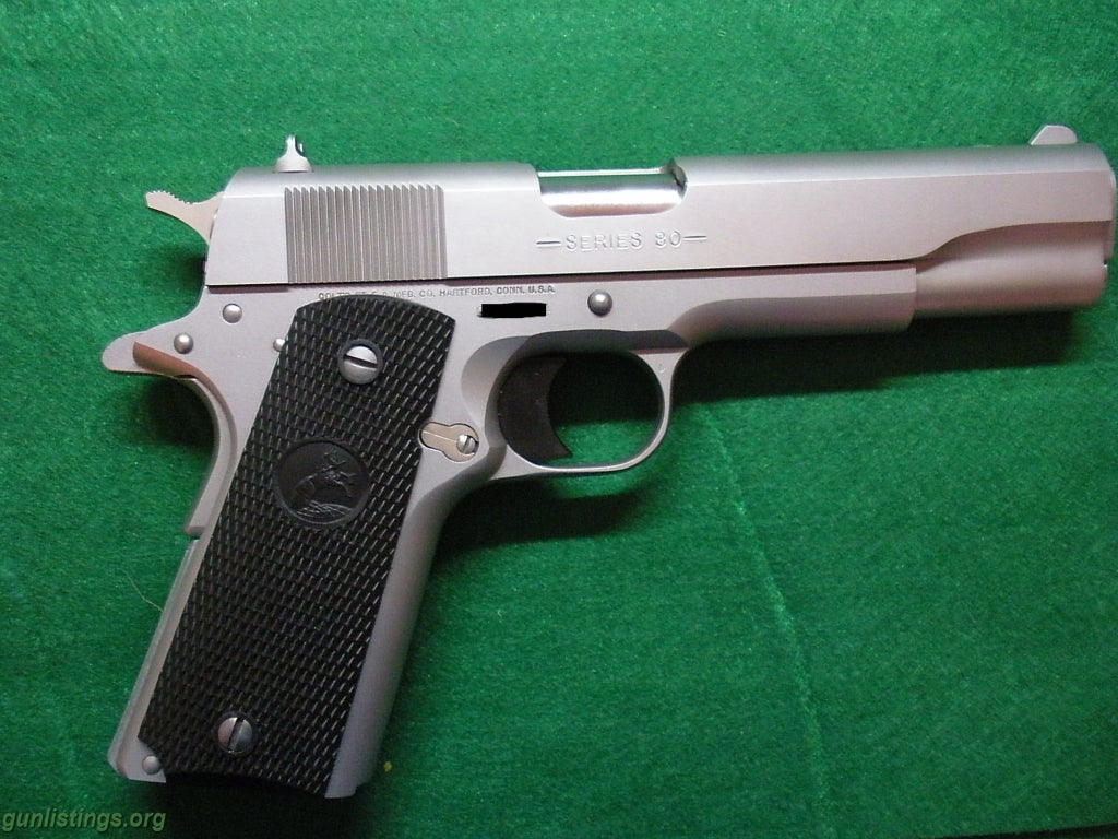 Gunlistings.org - Pistols Colt Stainless 1911 .45