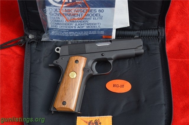 Pistols COLT TANK OFFICER 1911