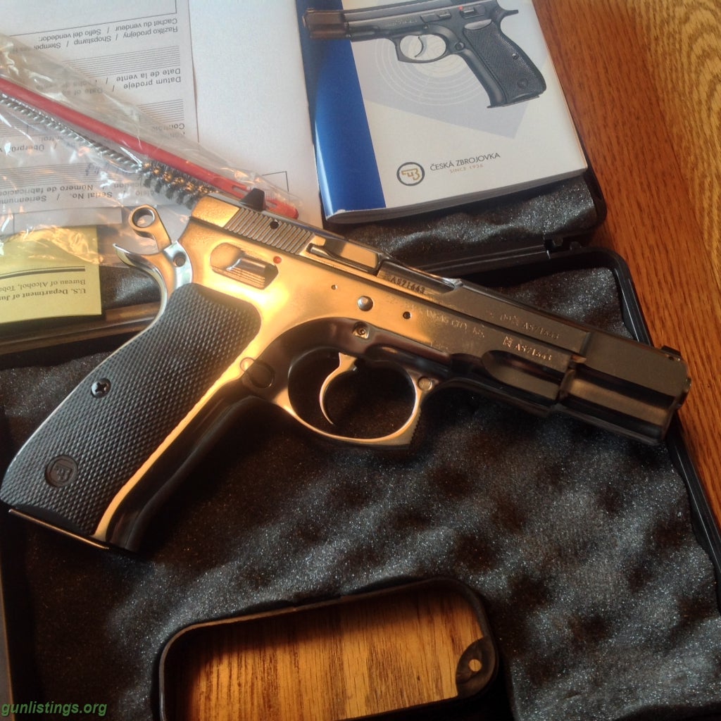 Pistols CZ75B 9MM Pistol