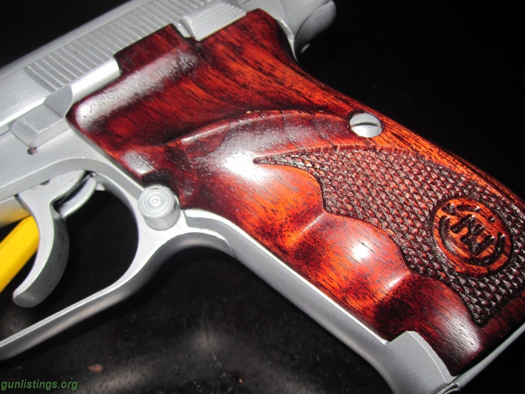 Pistols CZ-82 - Highly Custom (Stainless, Wood Grips, Springs)